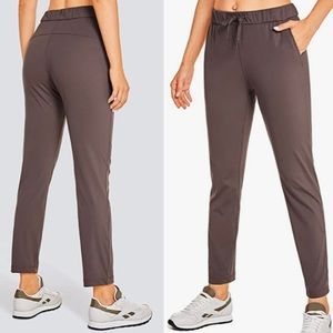 CRZ Yoga 7/8 Travel Pants Joggers Stretch Lulu
